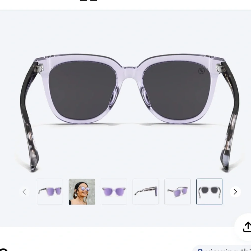 Blenders Grove- Lilac Lush polarized sunglasses - Picture 8 of 10